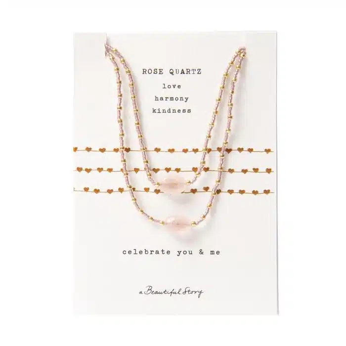 Necklace-Card-You-amp-Me-Rose-Quartz-GC