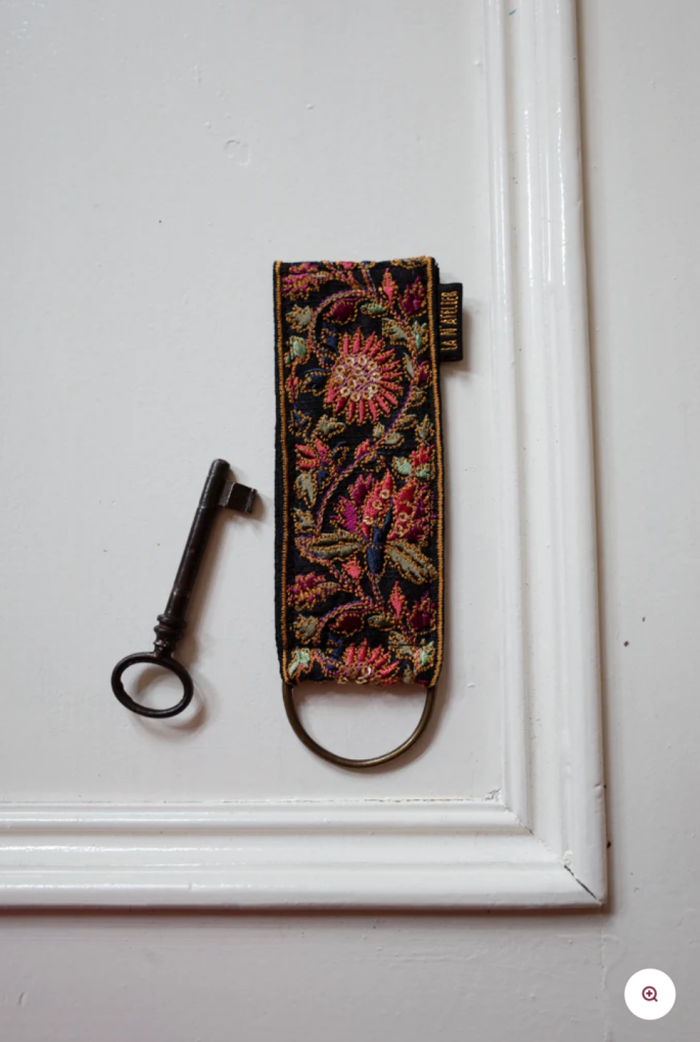 La N'atelier Keychain - Flora Dark