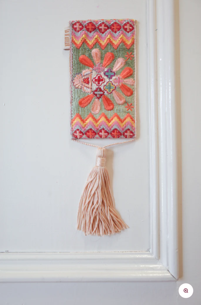 La N'atelier Bookmark - Coral Green