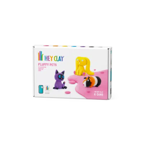 Hey Clay fluffy pets Kleine Planeet