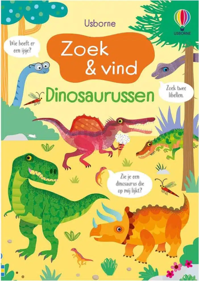 Zoek en vind Dinosaurussen Kleine Planeet