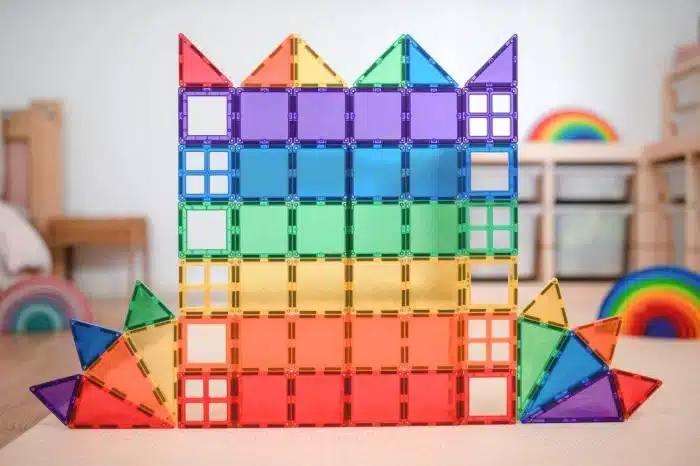 Connetix Tiles Rainbow Starter Pack - 60 stuks - Afbeelding 2