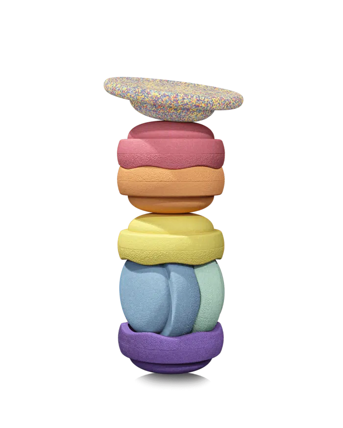 Stapelstein®-Rainbow-Set-61-Set-Pastel