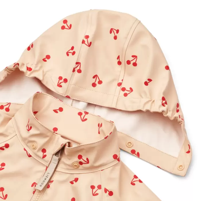 Liewood Moby Rain Jacket - Cherries-Apple blossom