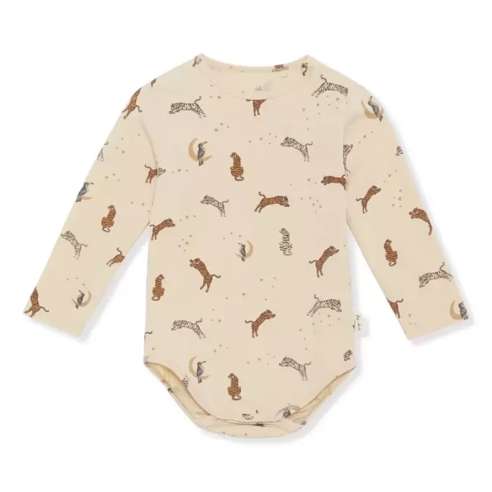 Konges Slojd Basic Romper Lange Mouwen - Roar