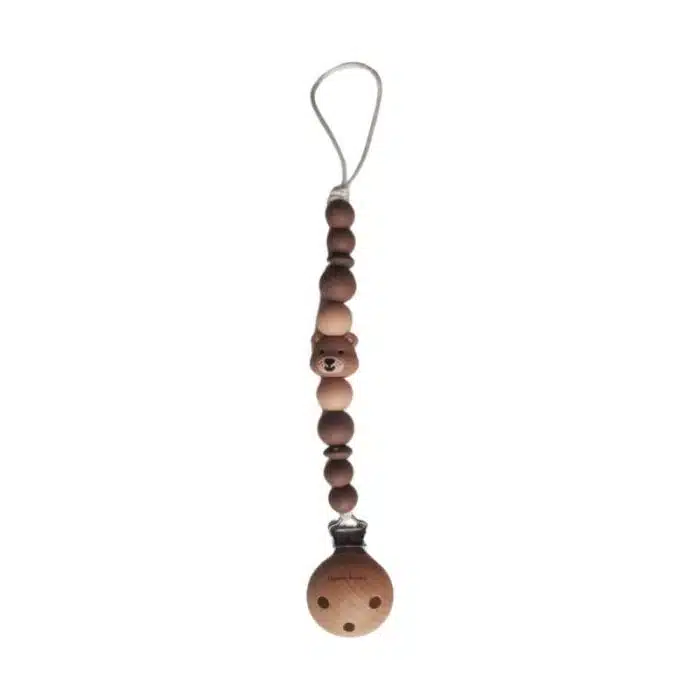 Chewies Clip silicone Bear Brown