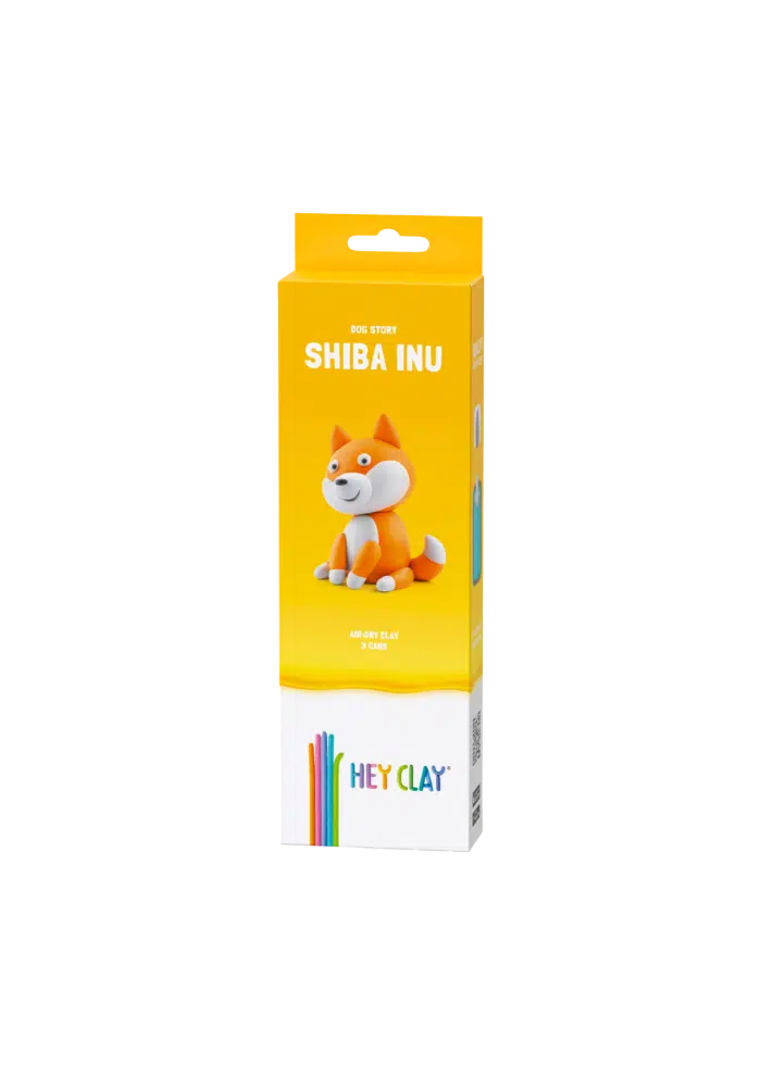 Hey Clay Dog Story Shiba Inu Set