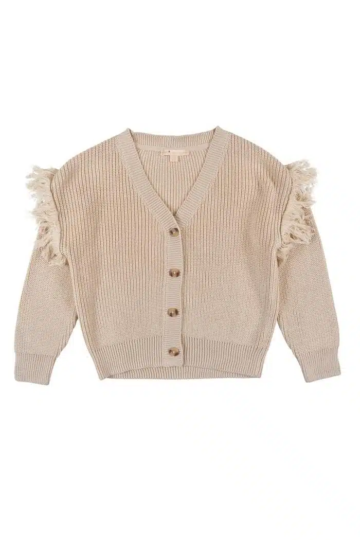 On top of the cake - Valentina Cable Knit Bone
