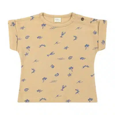 Riffle T Shirt Juul Mesh Knit Aop Sealife