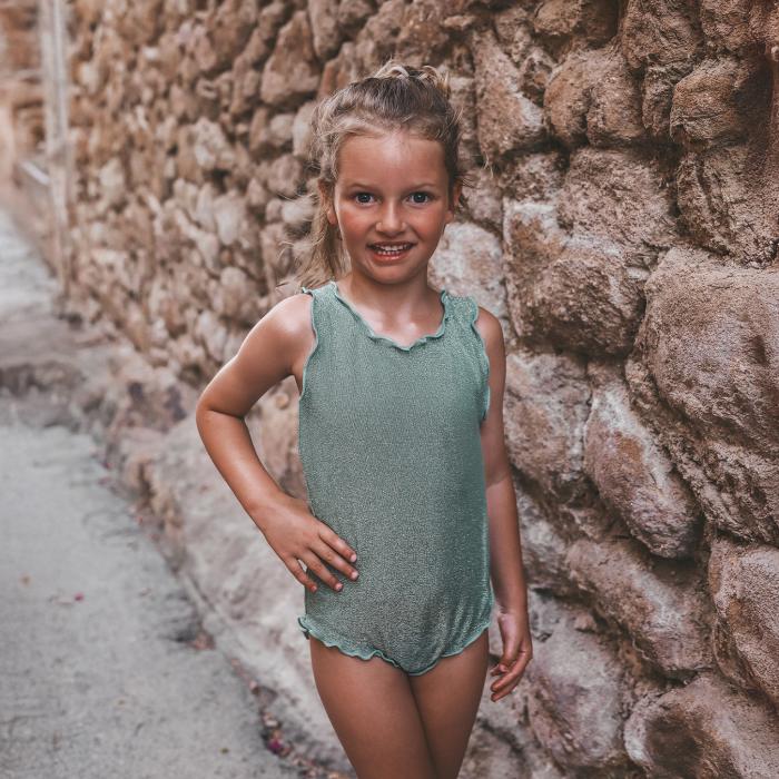 Salted Stories Glitter Swimsuit Green Bay