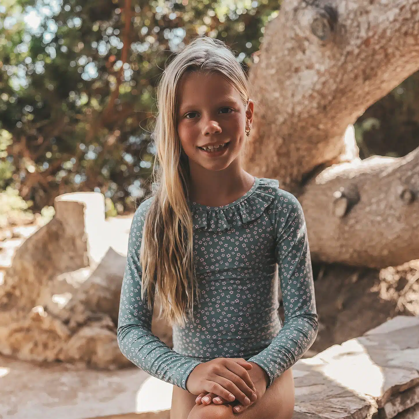 Salted Stories Daisies Bodysuit Green Bay - Afbeelding 2