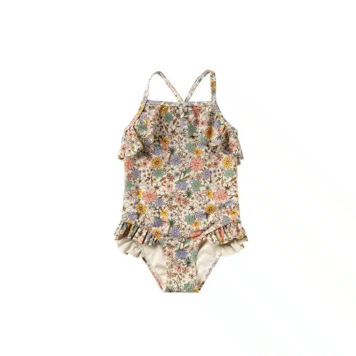 Sparkly Fleurs Swimsuit