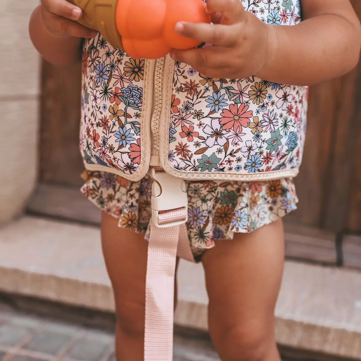 Sparkly Fleurs Floating Vest