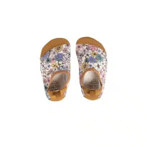 Salted Stories Sparkly Fleurs Water Shoes Multicolor