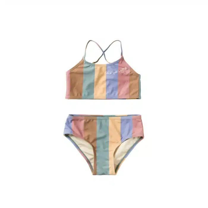 Salted Stories MultiStripe Bikini Multicolour
