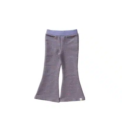 Your Wishes Glitter Flared Legging Grape juice