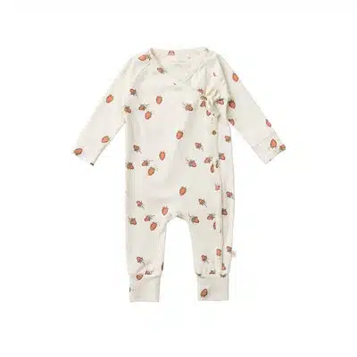 Your wishes Strawberry Fitted Romper