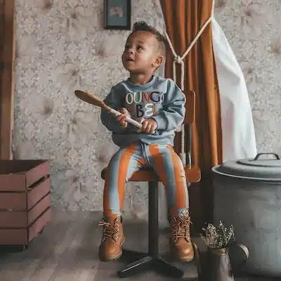 Your Wishes Stripe – Fitted Pants Multicolor