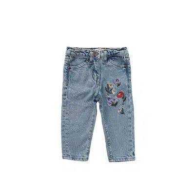 Your Wishes Stretch Denim | Baggy Jeans Sky Blue