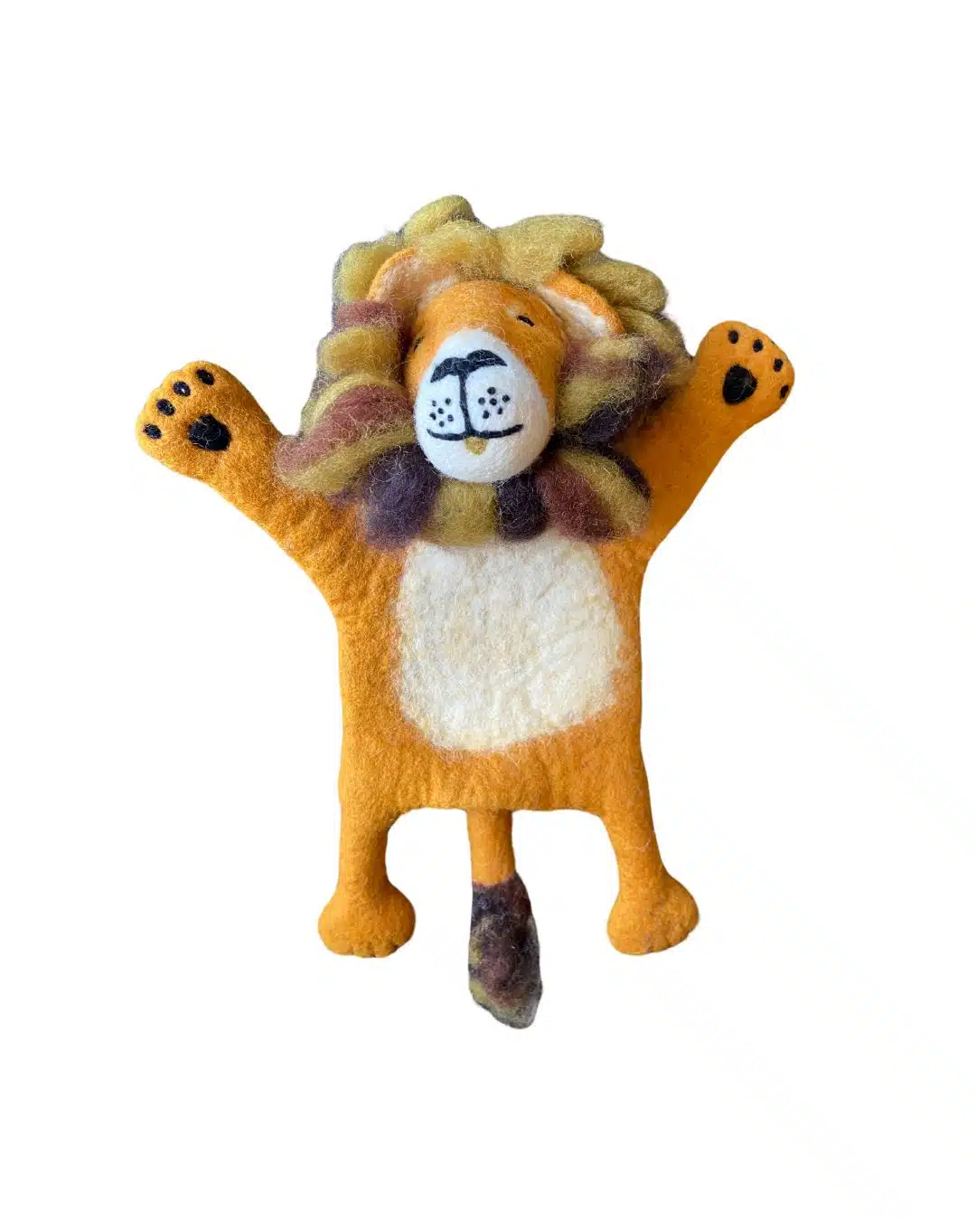 Handpop Vilt Luke de leeuw