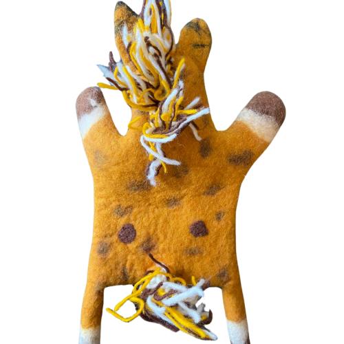 Handpop Vilt Jules de Giraffe