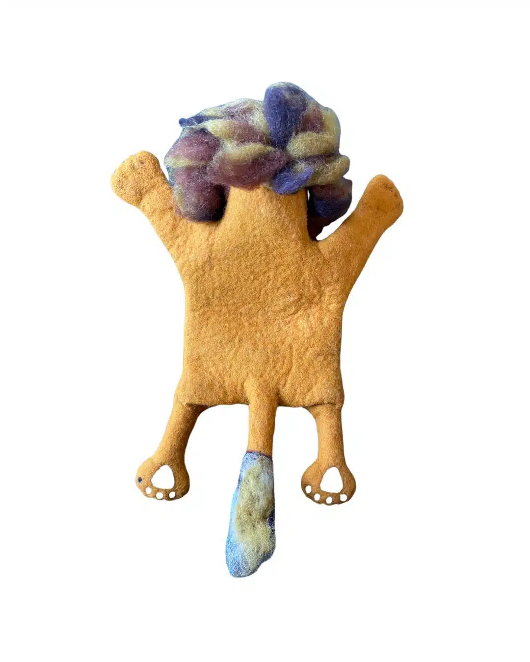 Handpop Vilt Luke de leeuw