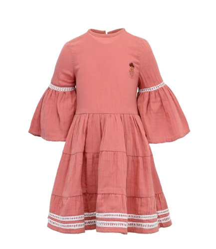 On Top Of The Cake Dress Dirkje Old Rose