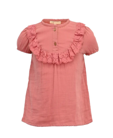 On Top Of The Cake Blouse Dunja Old Rose