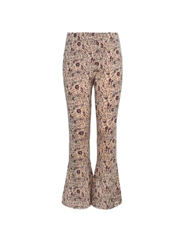 On Top Of The Cake Flared Pants Dover AOP Ditsy Flower