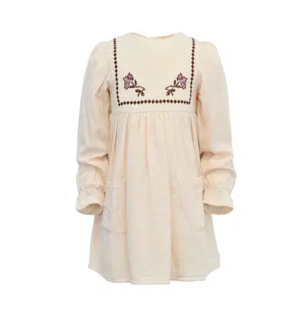 On Top Of The Cake Dress Daisy Off White