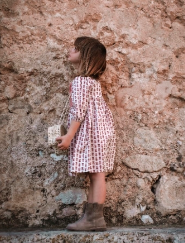 On Top Of The Cake Dress Delia AOP Batik