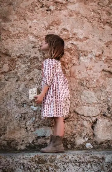 On Top Of The Cake Dress Delia AOP Batik
