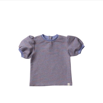 Your Wishes Glitter | Puff Sleeve Top Grape Juice