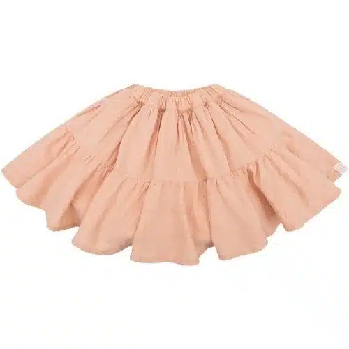 Navy Natural Faith skirt pink sand