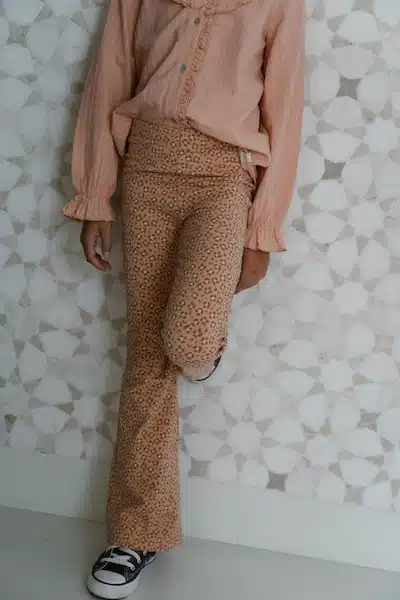 Navy Natural Be flared leopard flower pink sand