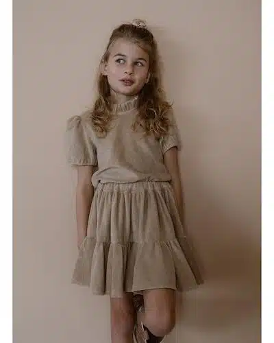 Navy Natural Faith Skirt Bath Terry