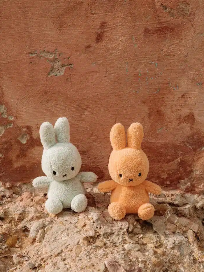 Nijntje Teddy - soft orange, 23 cm - Afbeelding 2