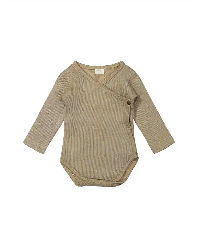 Riffle Romper Lasse Lange Mouwen Knitted Combo Blue