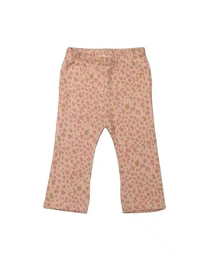 Riffle Flared Pants Percy Animal Jacquard