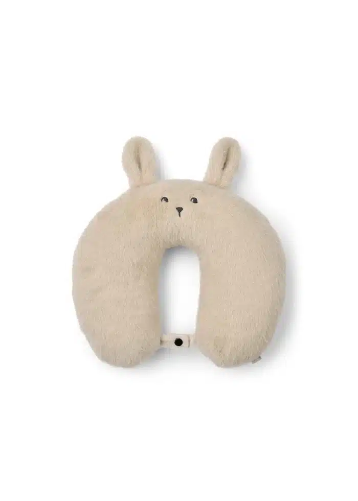 Liewood Alto Rabbit Travel Neck Rest Mist